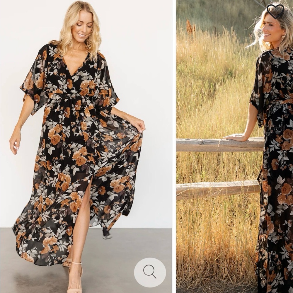 Baltic Born Kimono Floral Maxi Dress - Picture 6 of 6